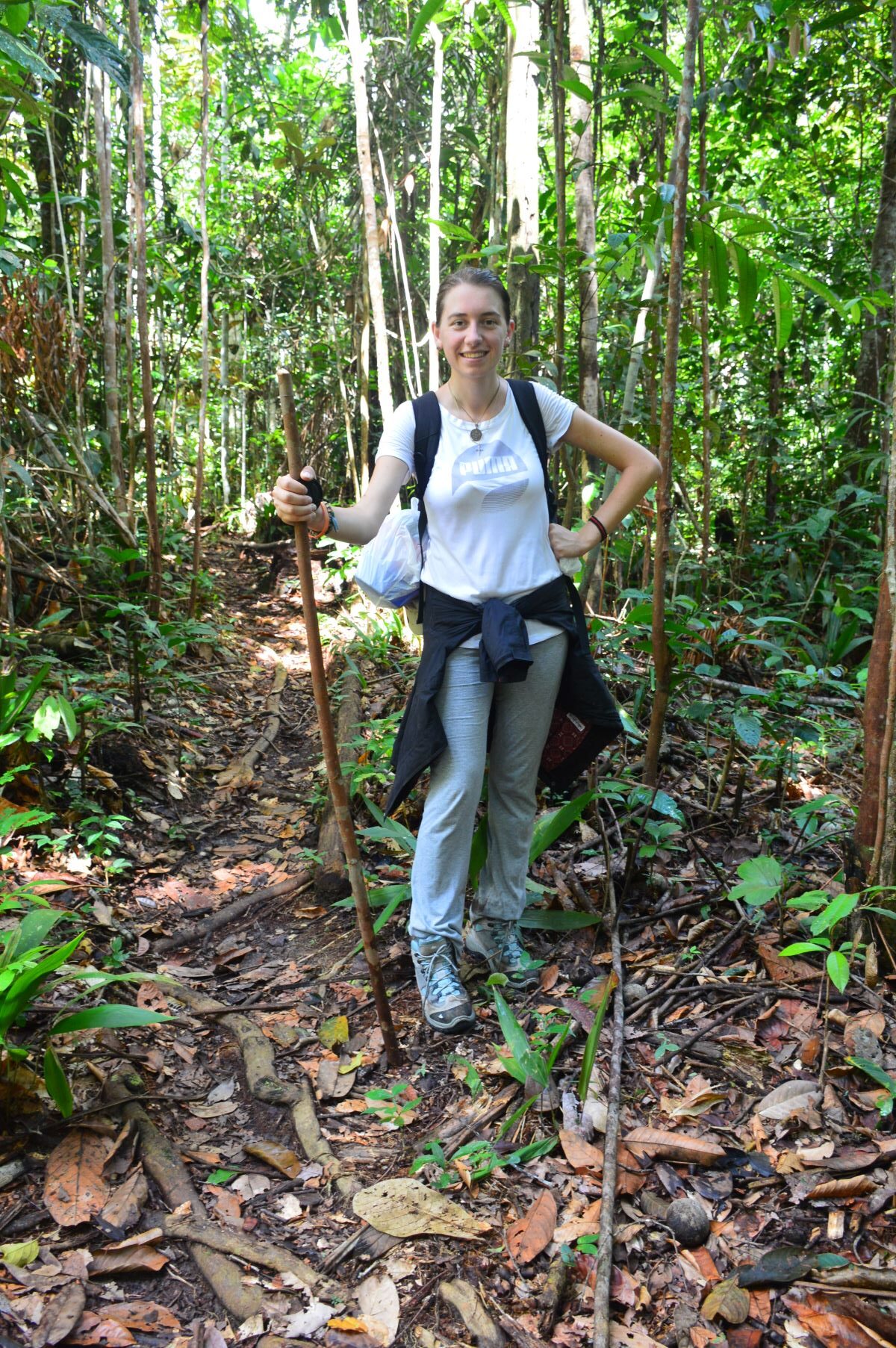 Portret Elena Nastaca / Prin jungla in Amazon